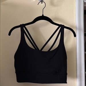 Lululemon Black Energy Sports Bra